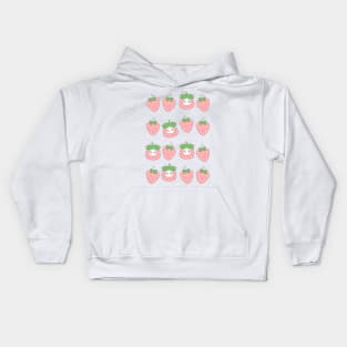 Strawberry Cow Kids Hoodie